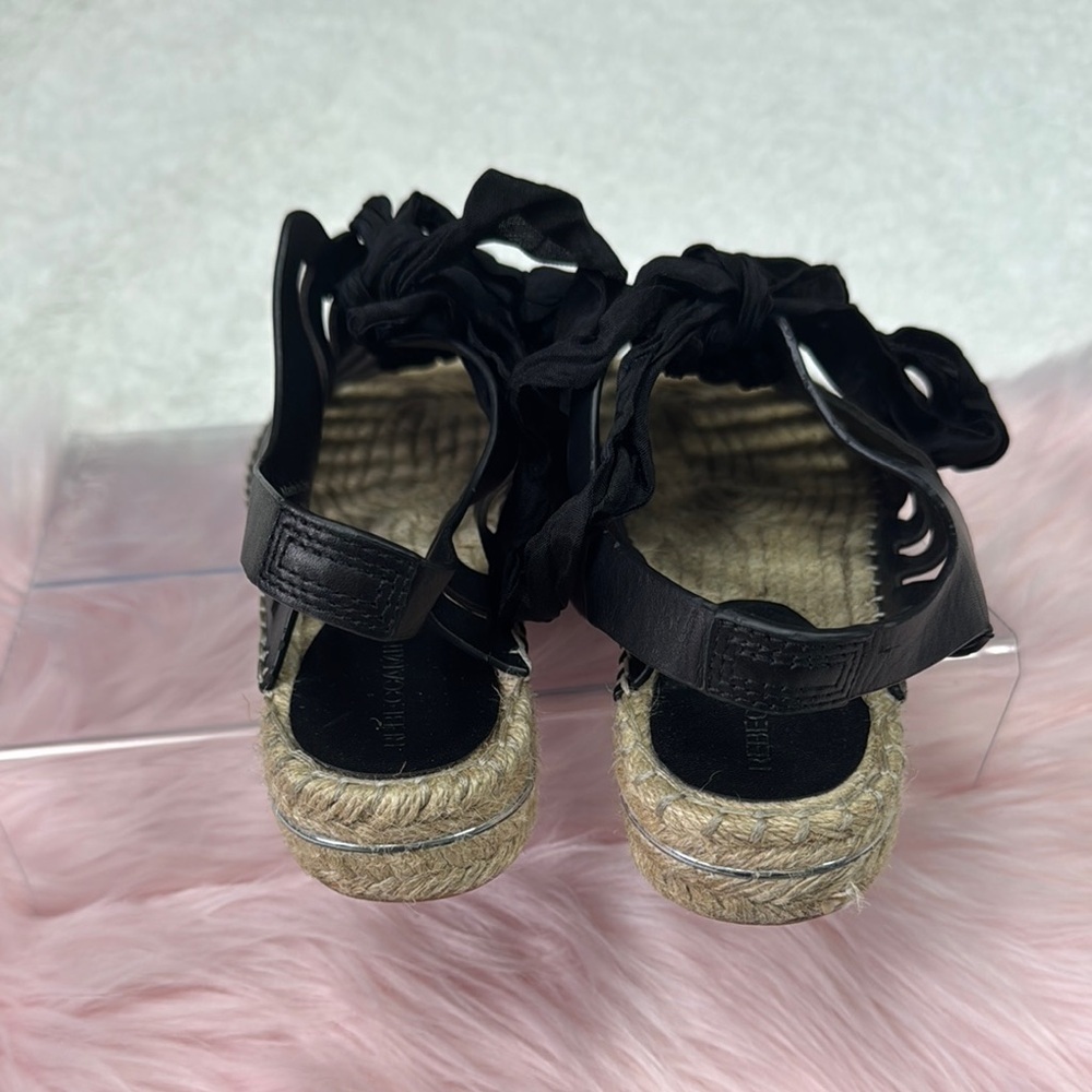 Rebecca Minkoff Black Espadrille Sandals - Picture 3 of 6